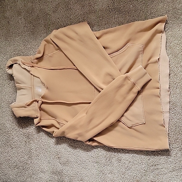 aerie Tops - NWOT Aerie Raw-Edge Hooded Sweatshirt - Lowest Price